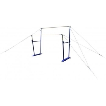 Брусья разновысокие женские ZSO, жерди стеклопластик, покрытие шпон