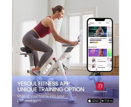 Велотренажер Yesoul BS3-W PRO, фото 9