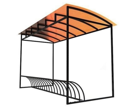 Велопарковка с навесом Привал 15 мест, фото 2