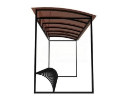 Велопарковка с навесом Привал 15 мест, фото 4