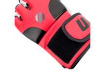 (UFC Перчатки MMA тренировочные с открытой ладонью красные L/XL)