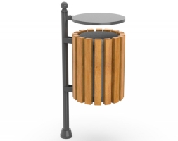 Урна с крышкой Блейк 4, фото 1 Урна с крышкой Блейк 4, фото 1