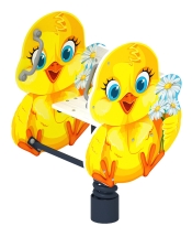 Цыпленок - Качалка на пружине - ИО 22.01.03-01.И1