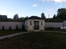 Прямоугольная беседка Ромб Прямоугольная беседка Ромб