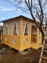 Прямоугольная беседка Ромб Прямоугольная беседка Ромб