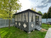 Прямоугольная беседка Ромб Прямоугольная беседка Ромб