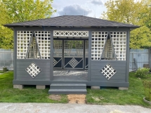 Прямоугольная беседка Ромб Прямоугольная беседка Ромб