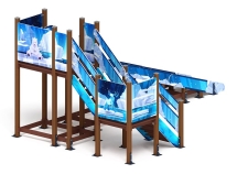 Горка Зима (снежная королева)(под анкера) - ИО 49.01.02-04.И1 - Н=2000 Горка Зима (снежная королева)(под анкера) - ИО 49.01.02-04.И1 - Н=2000