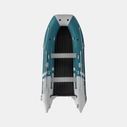 Gladiator E 420 PRO AIR Морской зеленый-белый моторная лодка ПВХ НДНД, фото 3