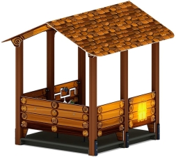 Домик большой 1 (Эко) МФ 10.01.07-02, фото 3 Домик большой 1 (Эко) МФ 10.01.07-02, фото 3