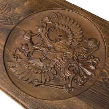 Нарды резные "Герб РФ-2", Ustyan Нарды резные "Герб РФ-2", Ustyan