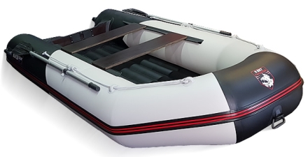 Лодка ПВХ Хантер 345 ЛКА надувная под мотор, фото 2