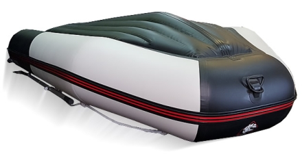 Лодка ПВХ Хантер 345 ЛКА надувная под мотор, фото 3