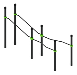 Воркаут ЛОВ 108 зеленый ВТ 102.20-02, фото 1