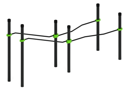 Воркаут ЛОВ 108 зеленый ВТ 102.20-02, фото 4