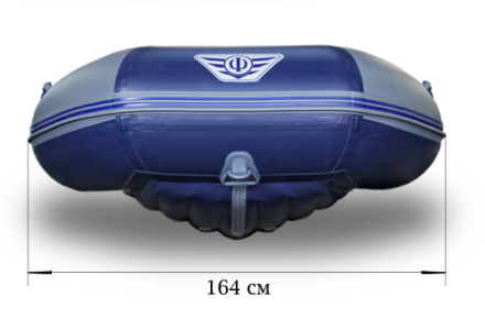 Лодка ПВХ Флагман 350 L НДНД надувная под мотор, фото 4