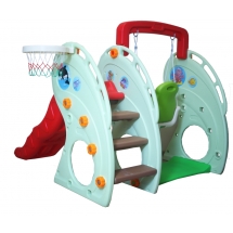 Горка детская Капризун Лягушка с качелями