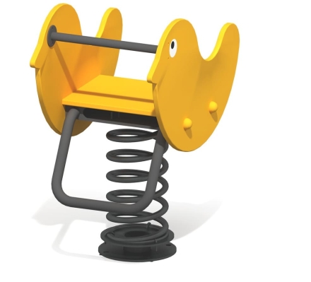 Качалка на пружине Птенец КБL-02 для игровой площадки, фото 2