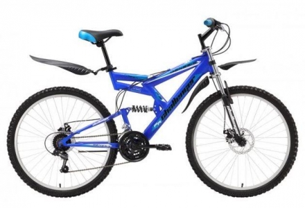 Велосипед Challenger Genesis Lux сине-голубой 17&#039;&#039;, фото 1
