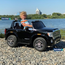 Детский электромобиль GMC Sierra Denali 4WD 12V HL368 черный Детский электромобиль GMC Sierra Denali 4WD 12V HL368 черный