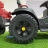 Электромобиль трактор с прицепом BDM0925 TR777 красный