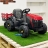 Электромобиль трактор с прицепом BDM0925 TR777 красный