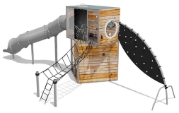 Игровой комплекс Эко Кубус VST 4506/1 для детской площадки, фото 1 Игровой комплекс Эко Кубус VST 4506/1 для детской площадки, фото 1