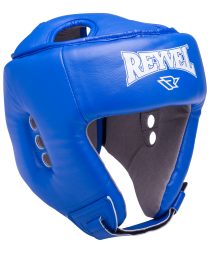 Шлем открытый RV-302, кожзам, синий, фото 1