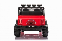 Детский электромобиль джип XMX с полным приводом (красный, EVA, 12V) - XMX618-4WD-RED