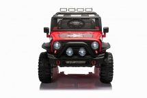 Детский электромобиль джип XMX с полным приводом (красный, EVA, 12V) - XMX618-4WD-RED