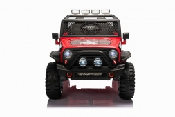 Детский электромобиль джип XMX с полным приводом (красный, EVA, 12V) - XMX618-4WD-RED, фото 4