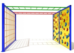 Уличный спортивный комплекс Актив спорт 8 для детской площадки, фото 2 Уличный спортивный комплекс Актив спорт 8 для детской площадки, фото 2
