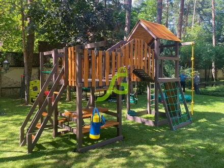Детская площадка IgraGrad Панда Фани Мостик, фото 6