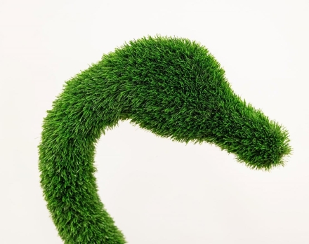 Топиари лебедь Вэнди, с кашпо - газон Eco, фото 3