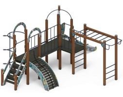 Детская игровая площадка Навина Н 1200 ДИК 2.09.05-01, фото 2