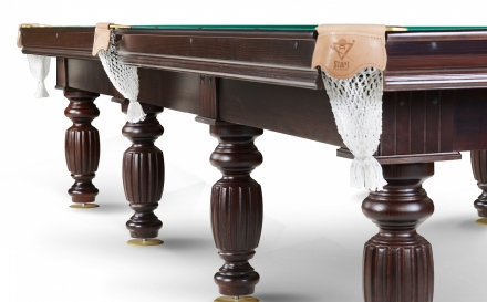 Бильярдный стол - Домашний Люкс 8 Футов, Русская пирамида, ЛДСП 16 мм, фото 4