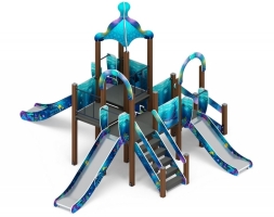 Детская игровая площадка Морской ДИК 2.17.04-01 Н-900 Н-1200 Н-1500, фото 1
