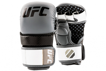 (UFC PRO Перчатки для спарринга серые S/M), фото 1
