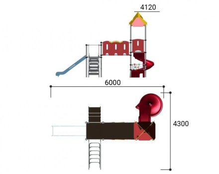Игровой комплекс Romana 101.17.09, фото 5