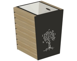 Урна со вставкой Ветви, фото 2 Урна со вставкой Ветви, фото 2