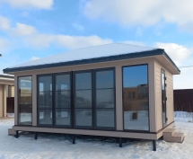 Застекленная беседка Аннэт 4х6