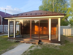 Застекленная беседка Аннэт 4х6, фото 2