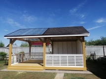 Прямоугольная беседка Крымская Прямоугольная беседка Крымская