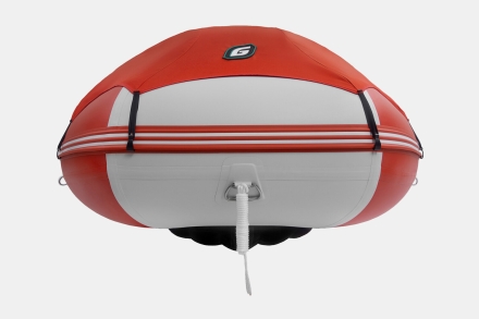 Gladiator E 420 PRO AIR Красно-белый моторная лодка ПВХ НДНД, фото 8