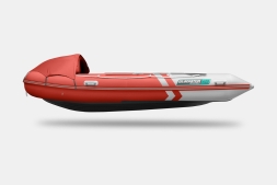 Gladiator E 420 PRO AIR Красно-белый моторная лодка ПВХ НДНД, фото 6