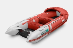 Gladiator E 420 PRO AIR Красно-белый моторная лодка ПВХ НДНД, фото 2