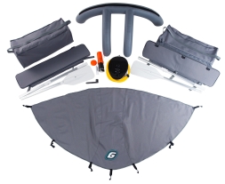 Gladiator D 420 AL PROFESSIONAL D Темно-серый моторная лодка ПВХ Алюминиевый пайол, фото 6 Gladiator D 420 AL PROFESSIONAL D Темно-серый моторная лодка ПВХ Алюминиевый пайол, фото 6