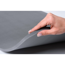 Коврик для фитнеса PROFI-FIT ,12 мм,СОФТ ЛАЙН (серый)