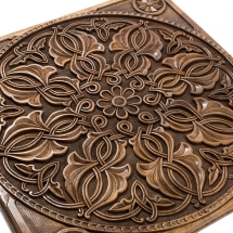 Нарды резные "Орнамент" с цельным рисунком, Haleyan Нарды резные "Орнамент" с цельным рисунком, Haleyan