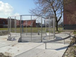 Ринг для панны высокий из нерж.стали, фото 2